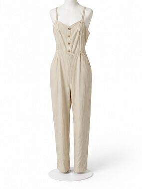 Old Navy Fit & Flare Wide Leg Jumpsuit Thin Adjustable Straps Size 2X